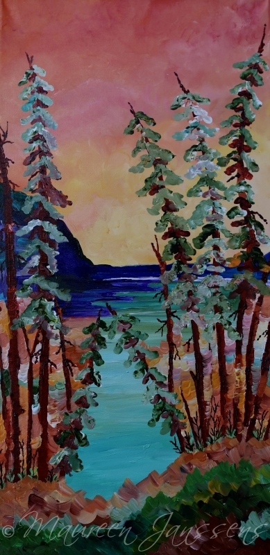 Columbia Lake viewpoint